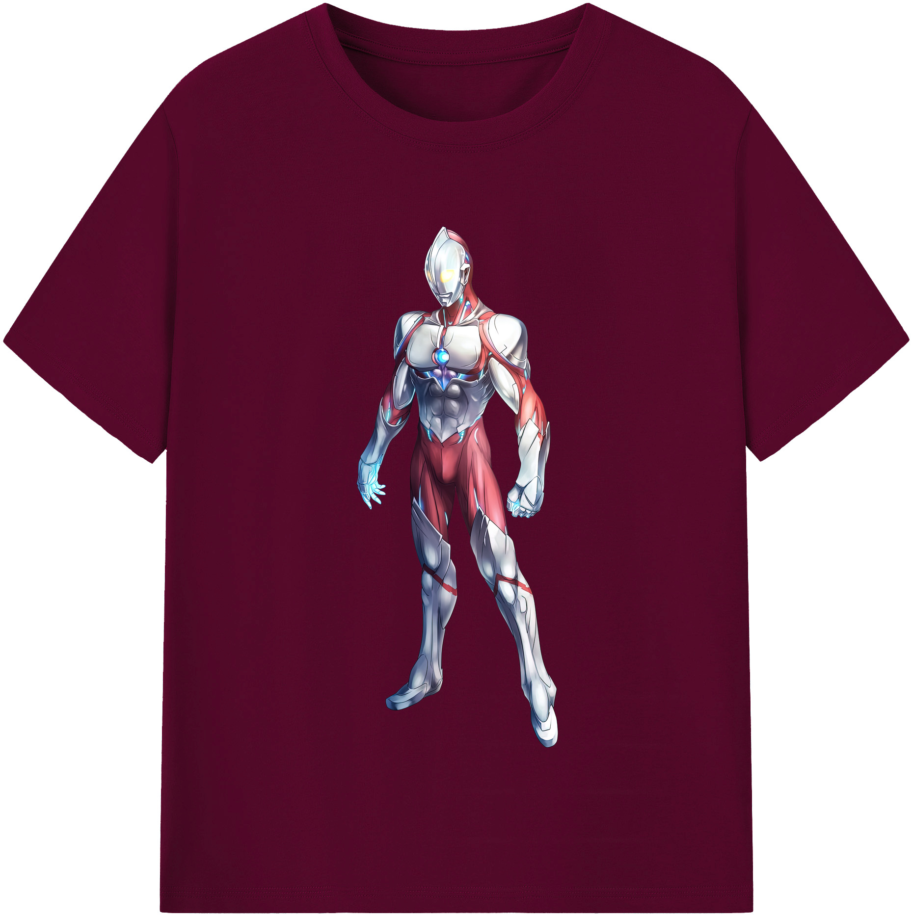 （画像用） ウルトラマン Ultraman レディースカジュアルプリントTシャツ（綿100％）